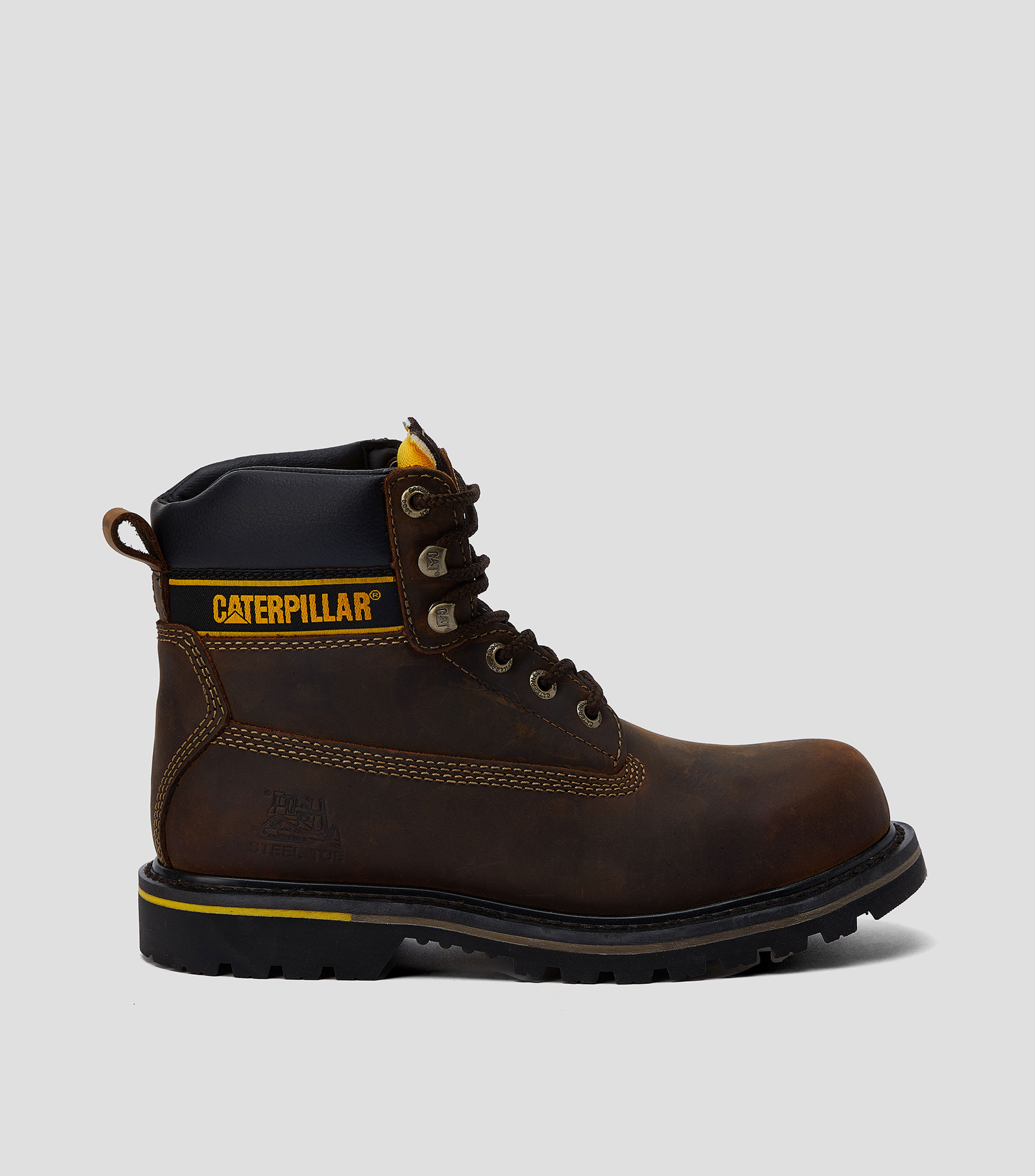 Botas Cortas Urbanas en piel con tacón bajo cuadrado Hombre